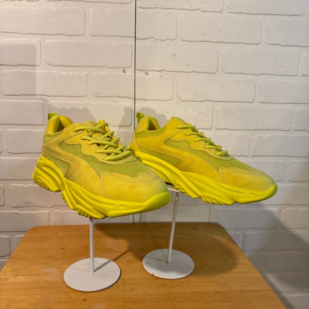Call It Spring Refreshh Yellow Sneakers